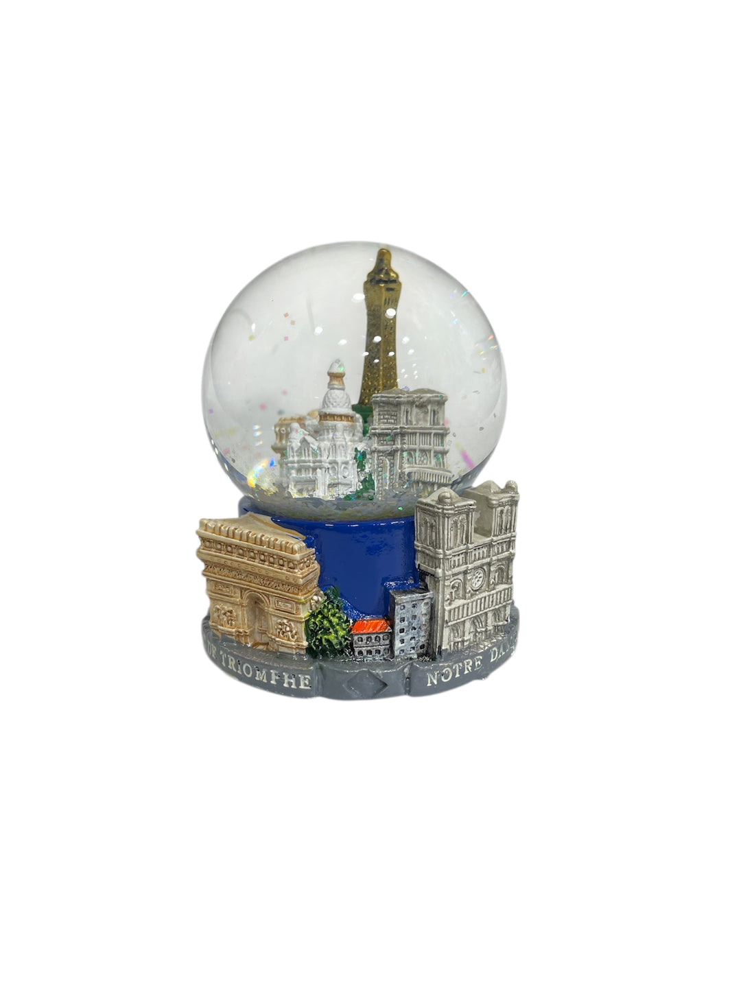 Boule de neige monuments souvenir de Paris