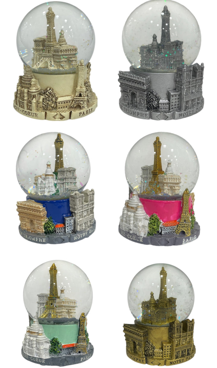 Boule de neige monuments souvenir de Paris