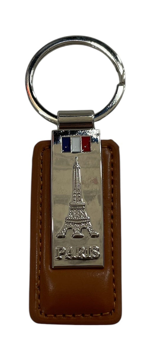 Porte-clés cuir synthétique Tour Eiffel