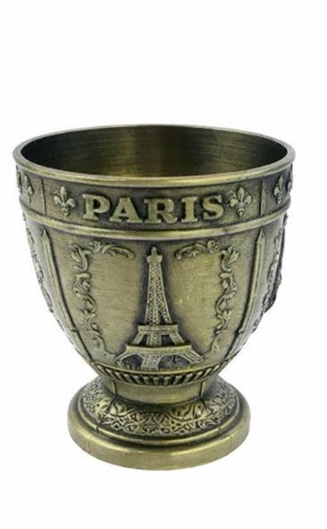 Metal shot glass, Paris souvenirs