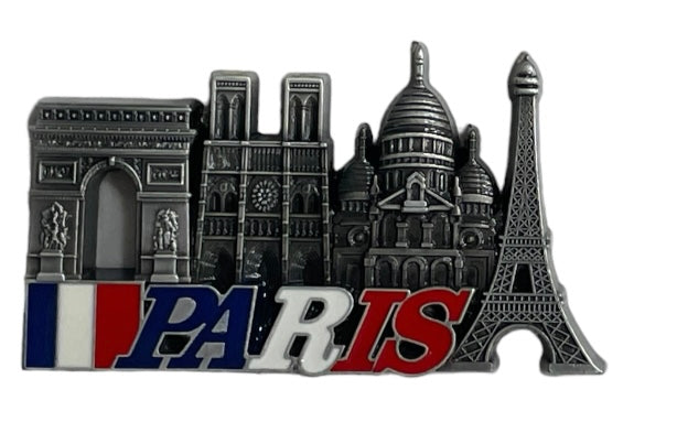 Magnet Drapeau Paris Monument