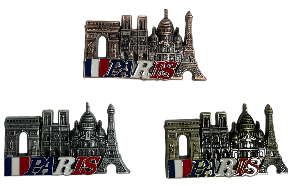 Magnet Drapeau Paris Monument