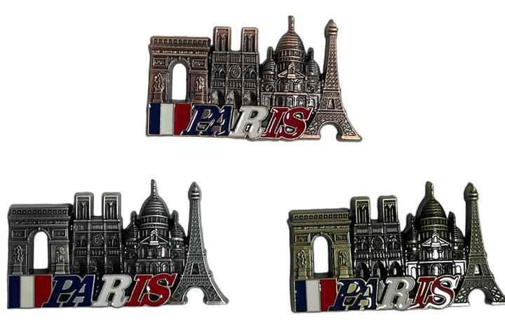 Magnet Drapeau Paris Monument