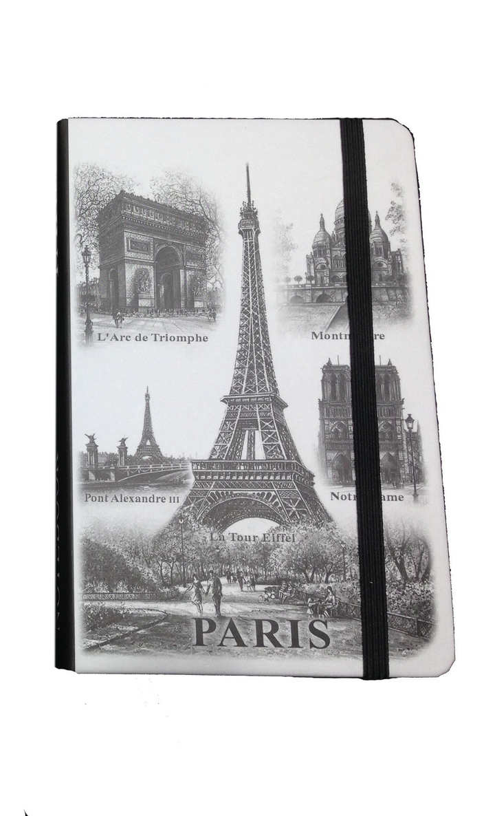 Bloc-note 5 monuments de Paris