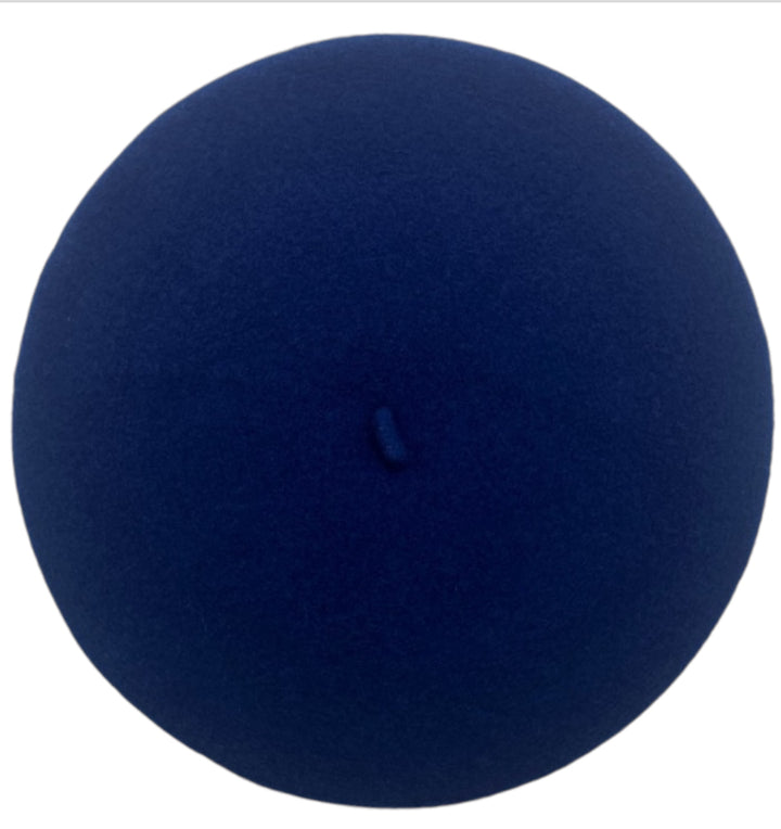 French Beret black Made in France
