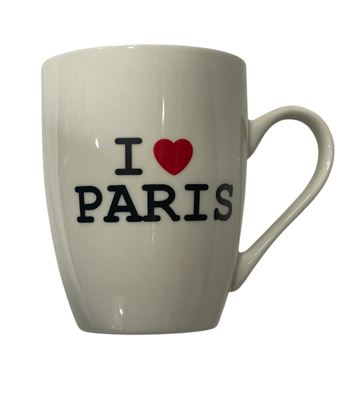 Taza "I Love Paris" con Cuchara