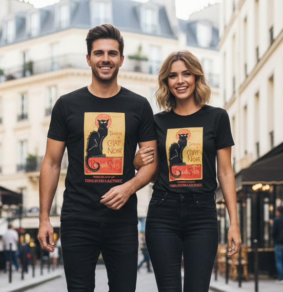 T-shirt  Chat Noir