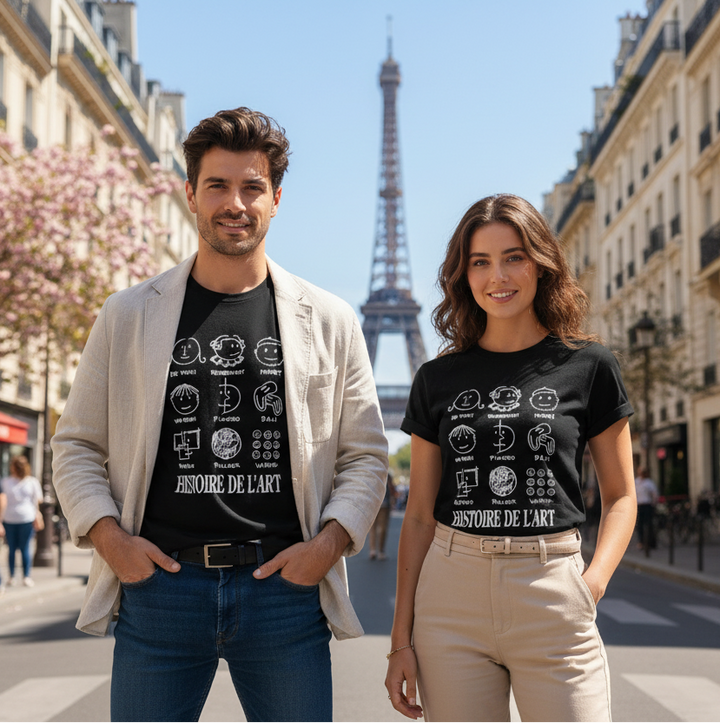 T-shirt "HISTÓRIA DA ARTE"
