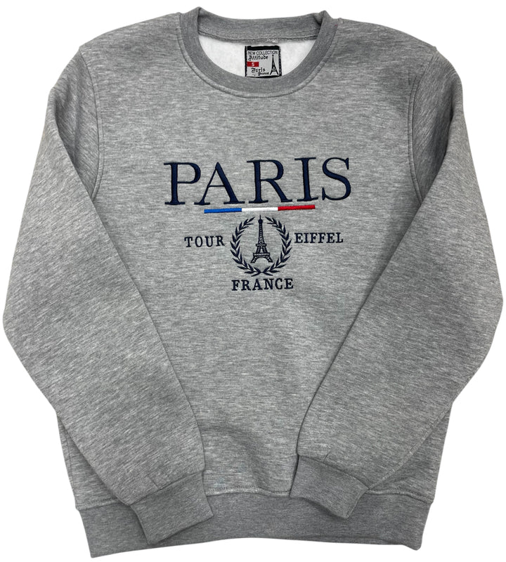 Moletom Paris Torre Eiffel Cinza