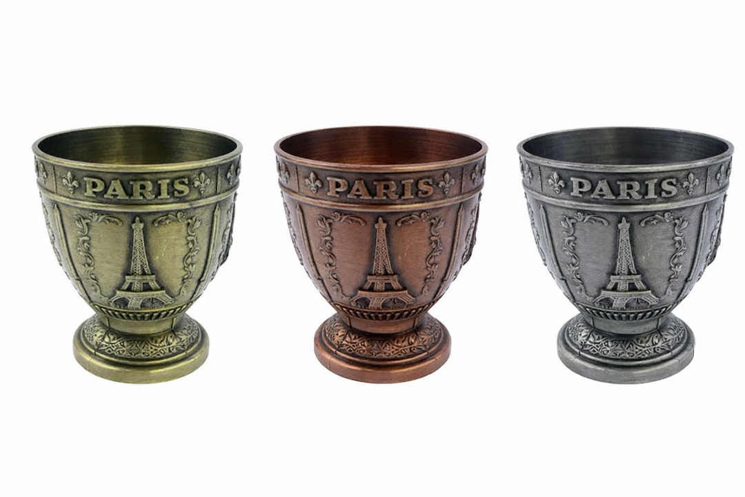 Metal shot glass, Paris souvenirs