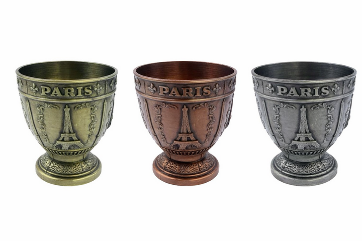 Metal shot glass, Paris souvenirs