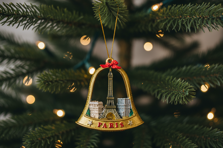 Golden Christmas Bell