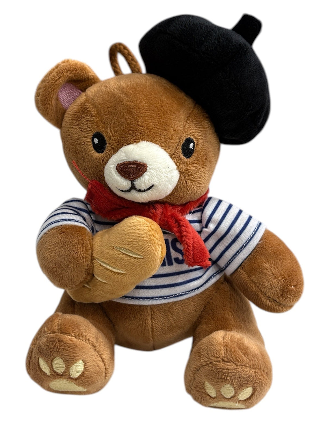 Peluche Rat ou Ourson avec baguette Paris