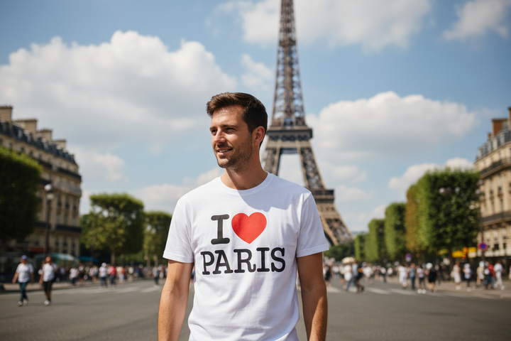 T-shirt I love Paris
