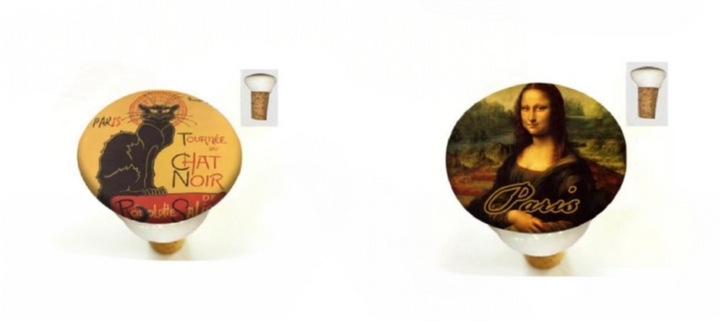 Bouchon de bouteille en liège souvenir de Paris