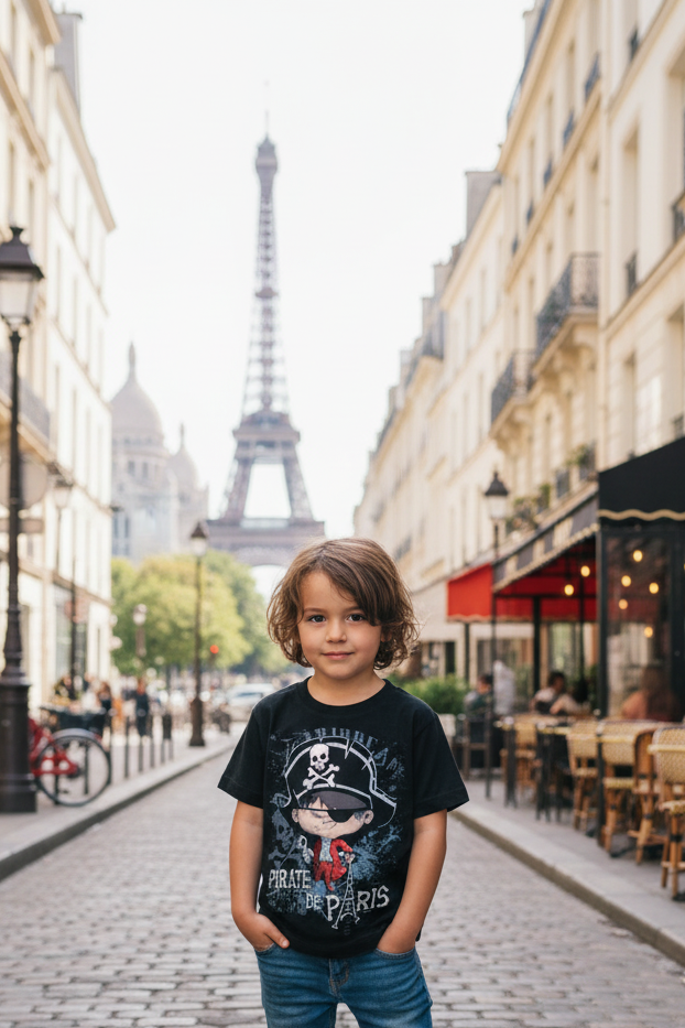 Camiseta para niño El Pirata