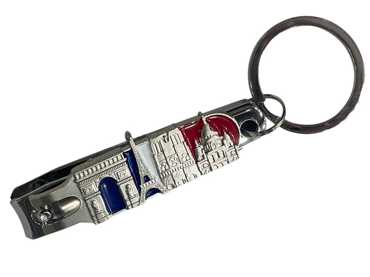 Nail clipper keychain Paris souvenirs