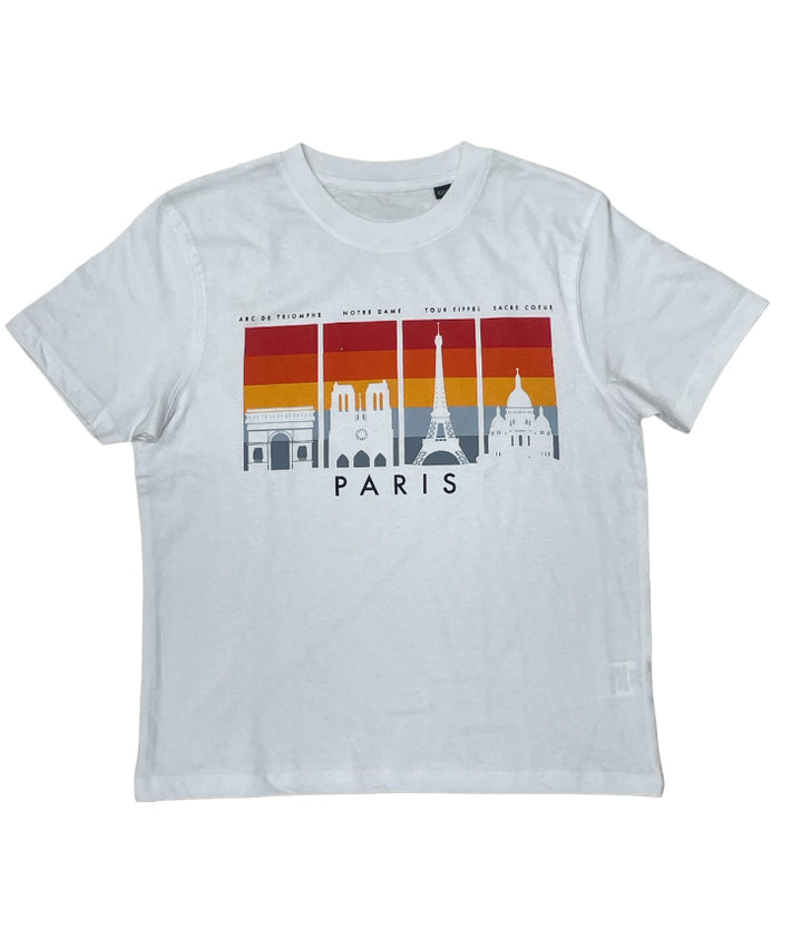 Camiseta Monumentos de Paris Ombre