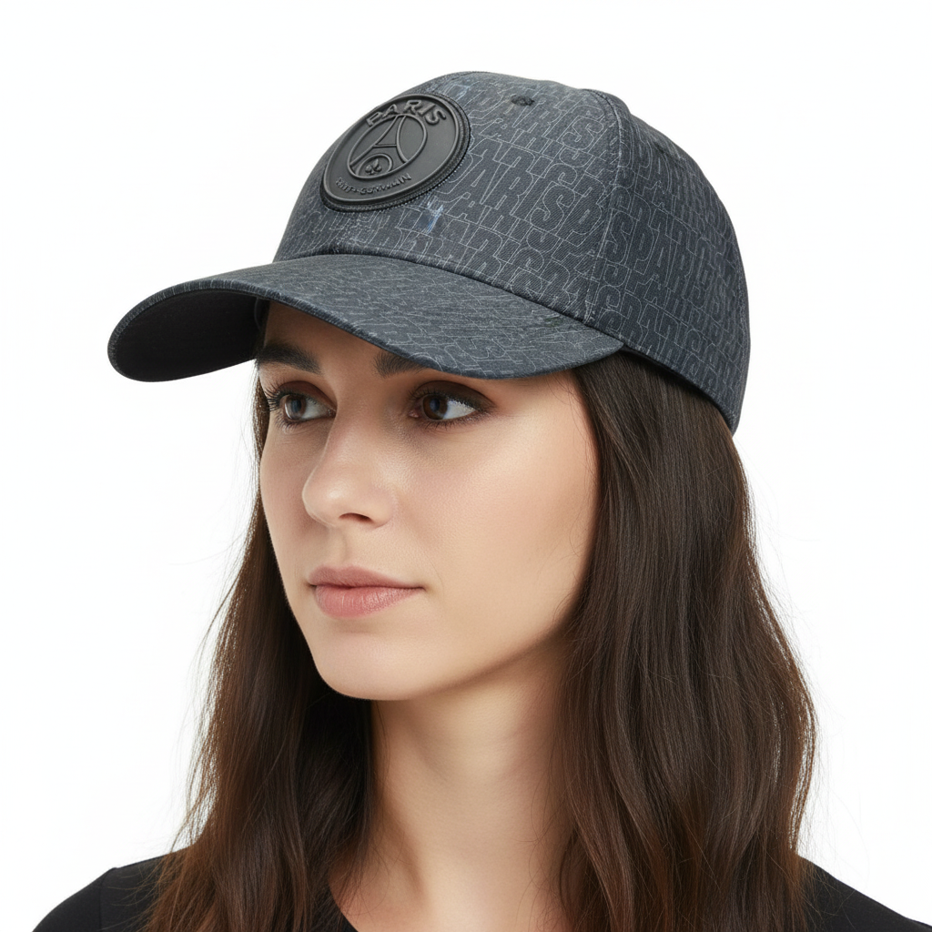 Casquette PSG full Black