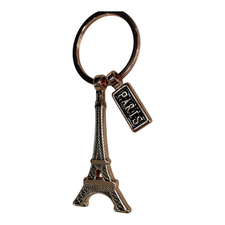 Porte clés Tour Eiffel luxe Paris métal rose