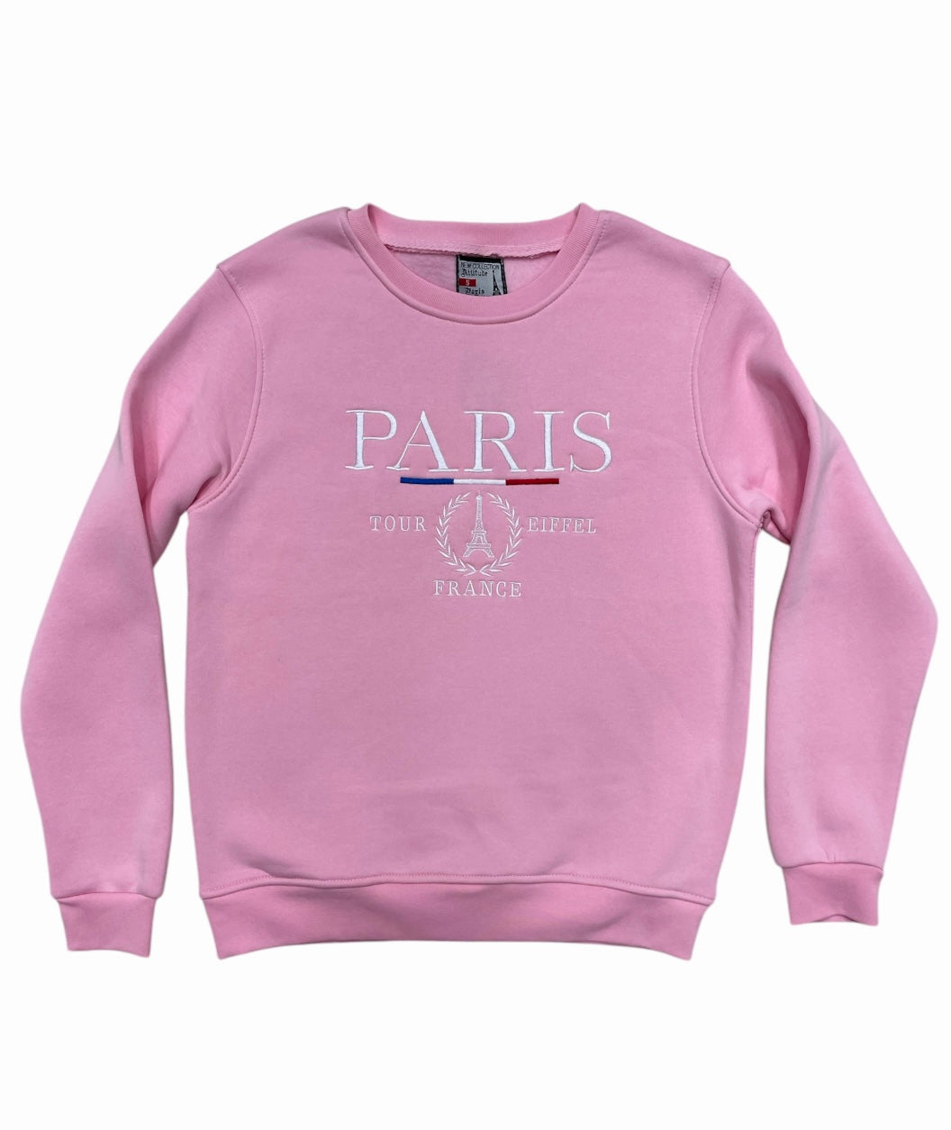 Sudadera París Torre Eiffel Rosa