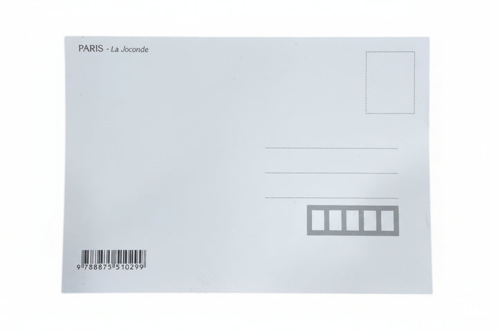 Tarjeta postal la joconde