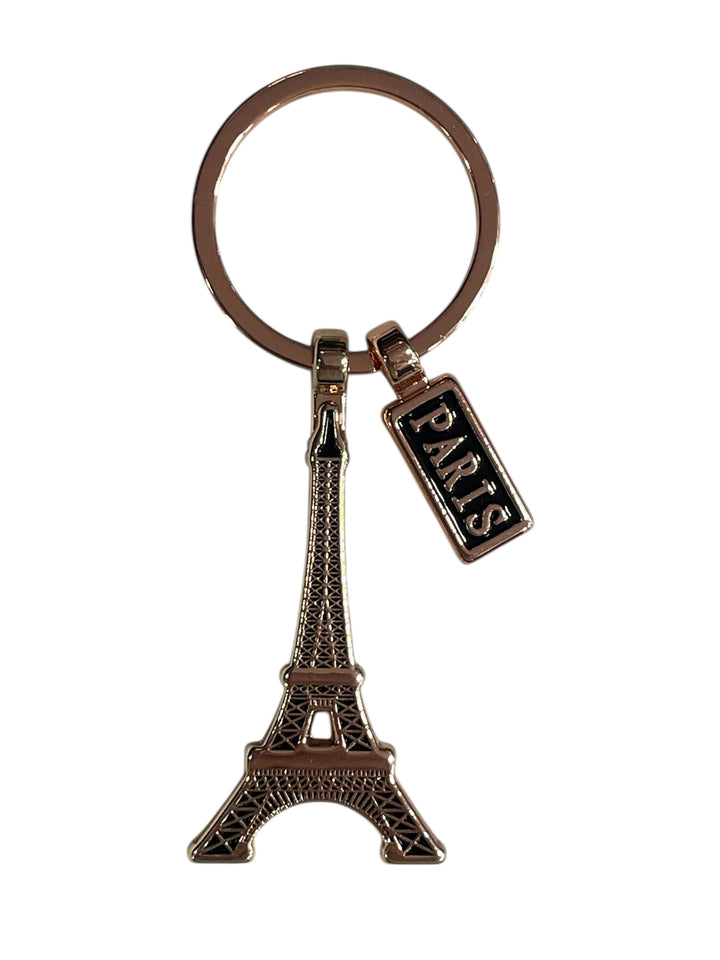 Porte clés Tour Eiffel luxe Paris métal rose