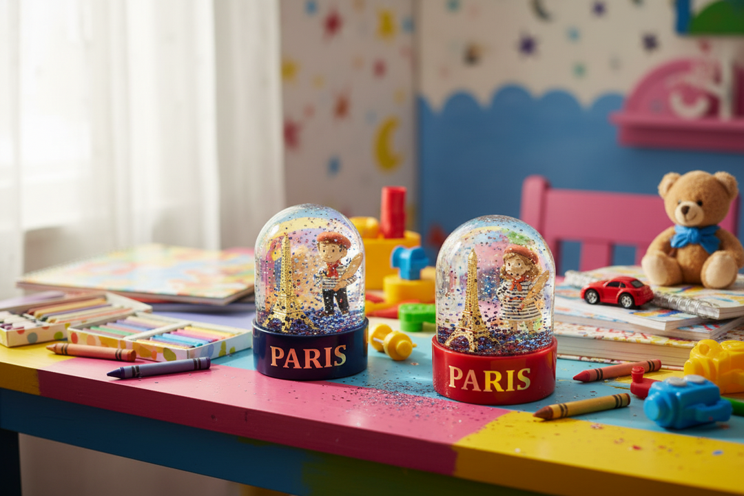 Boule de neige Tour Eiffel Parisienne ou Parisien