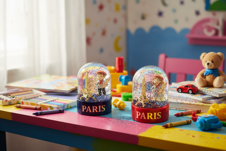 Boule de neige Tour Eiffel Parisienne ou Parisien