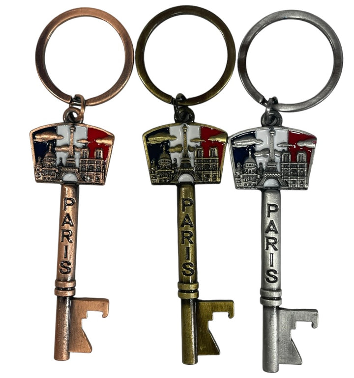 Chaveiros de Paris em formato de chave