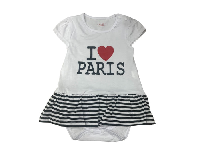 Body I love Paris robe marin