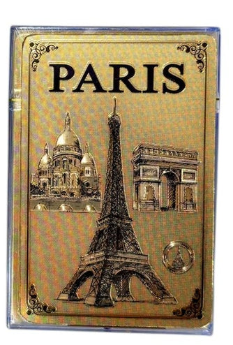 Baraja de Cartas París – Edición Plateada o Dorada