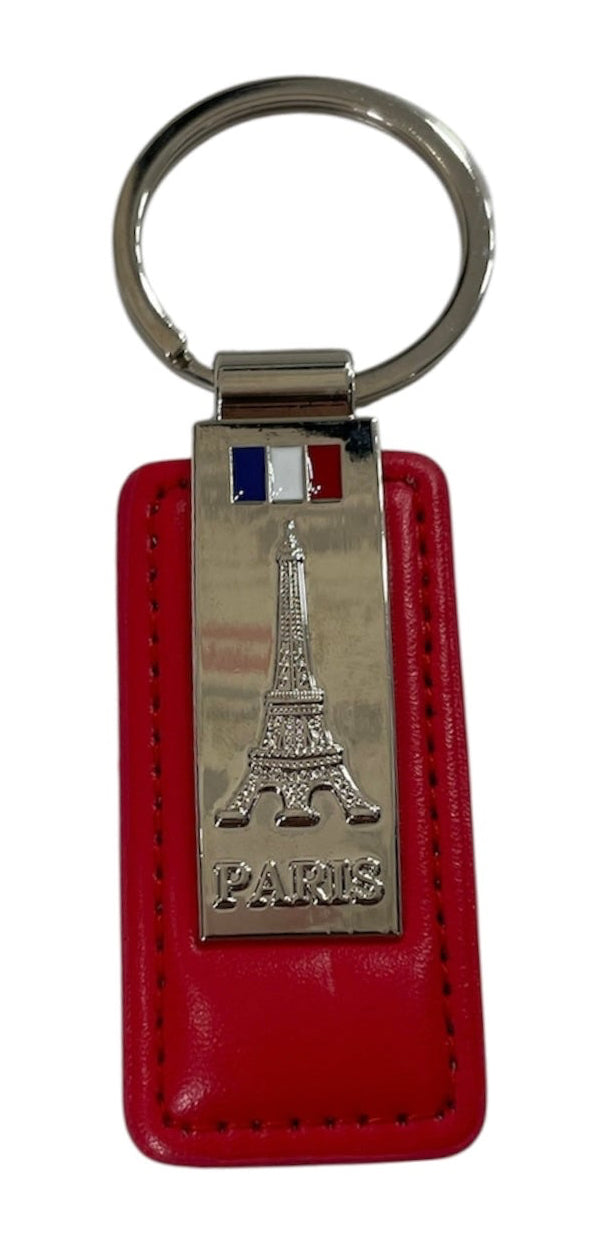 Porte-clés cuir synthétique Tour Eiffel