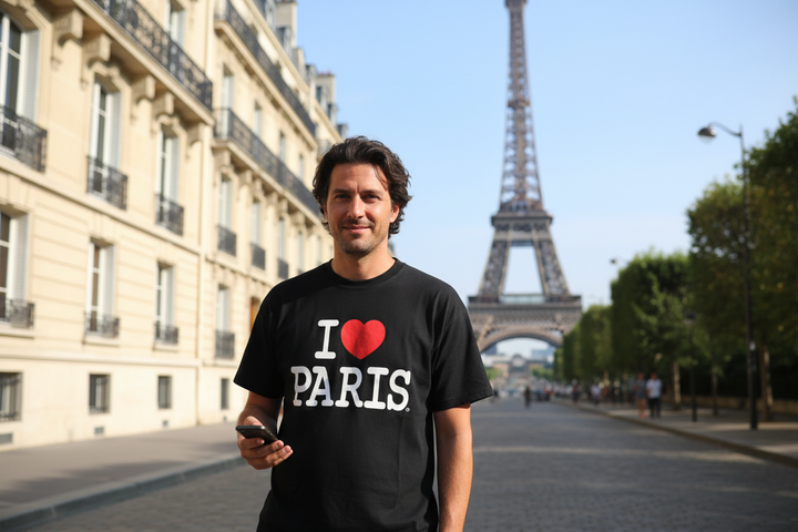 T-shirt I love Paris