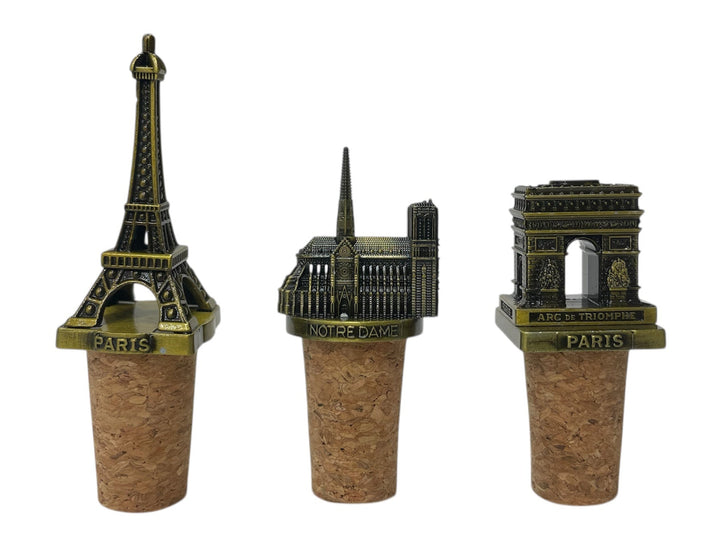 Bouchon de bouteille en liège monuments souvenir de Paris