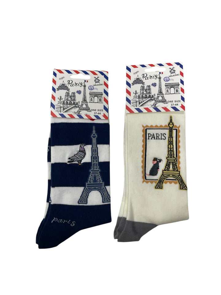 Socks pigeon or rat souvenir of Paris