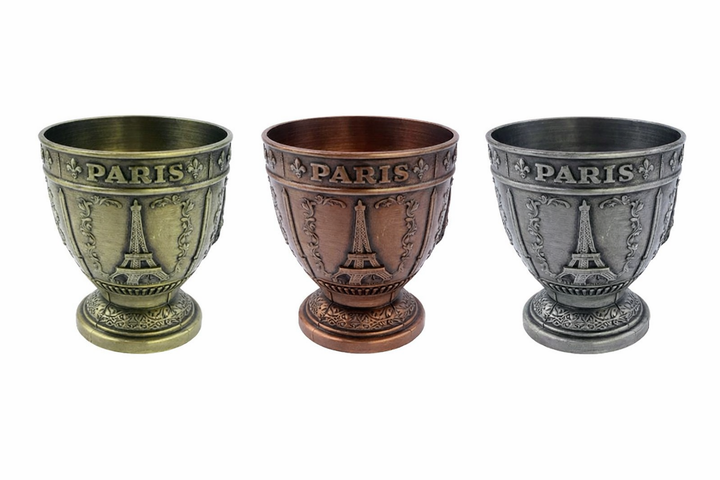 Metal shot glass, Paris souvenirs