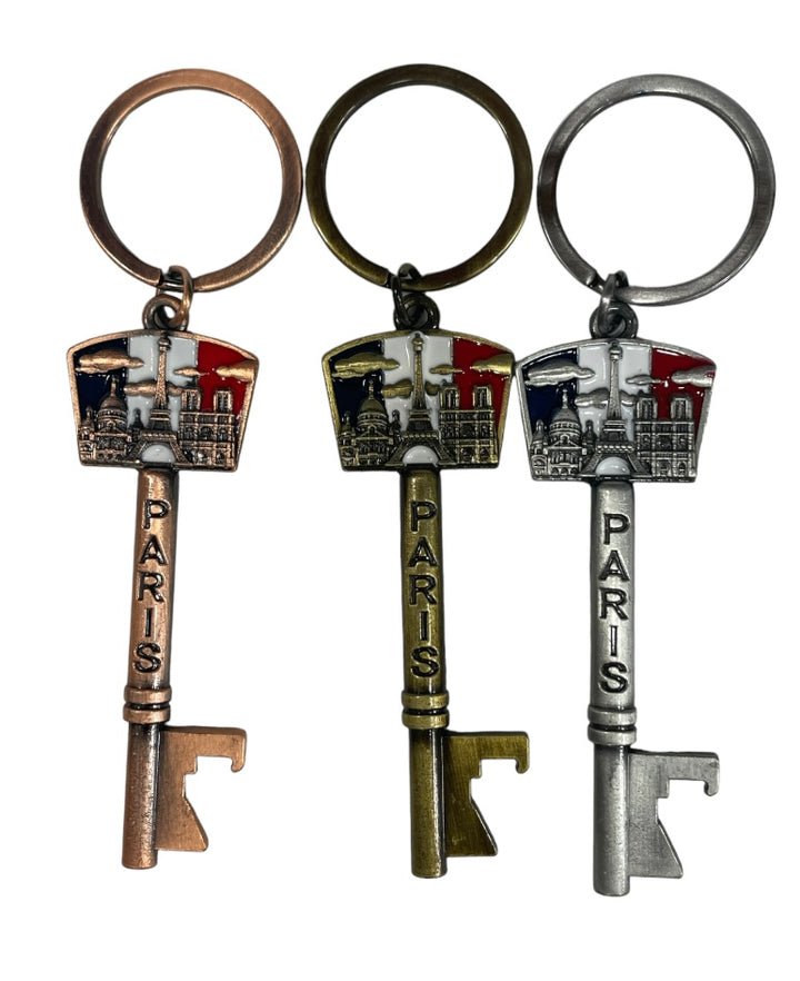 Chaveiros de Paris em formato de chave