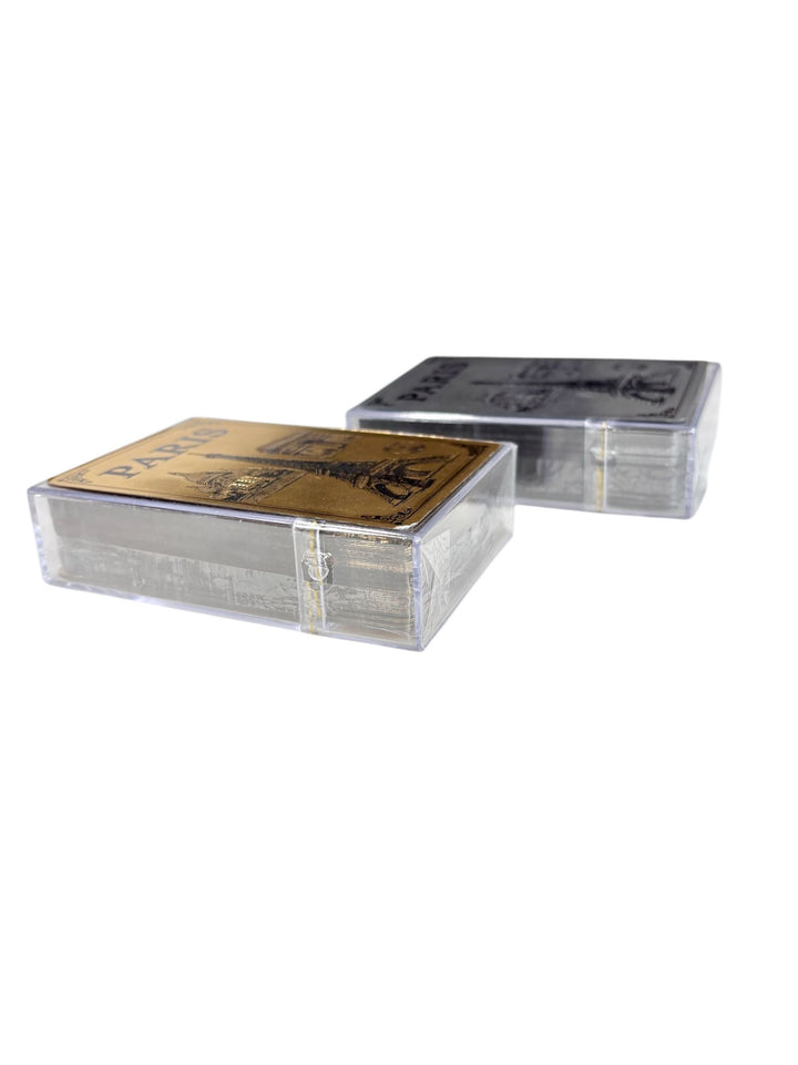Baraja de Cartas París – Edición Plateada o Dorada