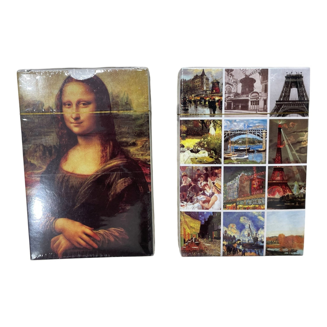 Jeu de cartes peintres et monuments de Paris