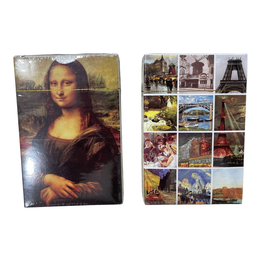 Jeu de cartes peintres et monuments de Paris