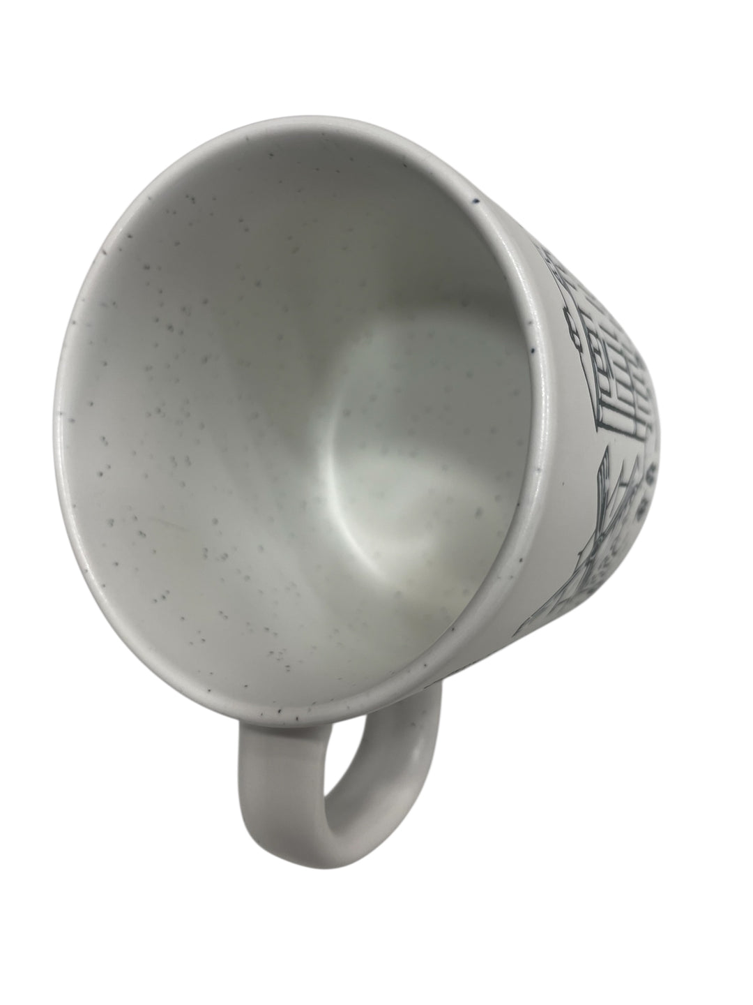 Mug souvenir of Paris engraved monuments