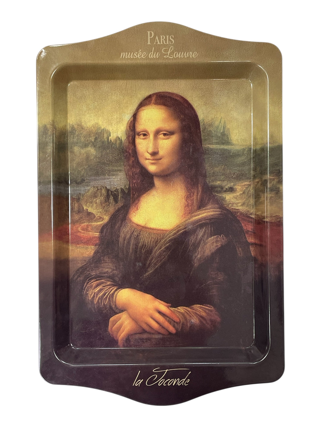 Plateaux métal souvenirs de Paris