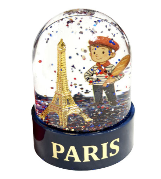 Boule de neige Tour Eiffel Parisienne ou Parisien