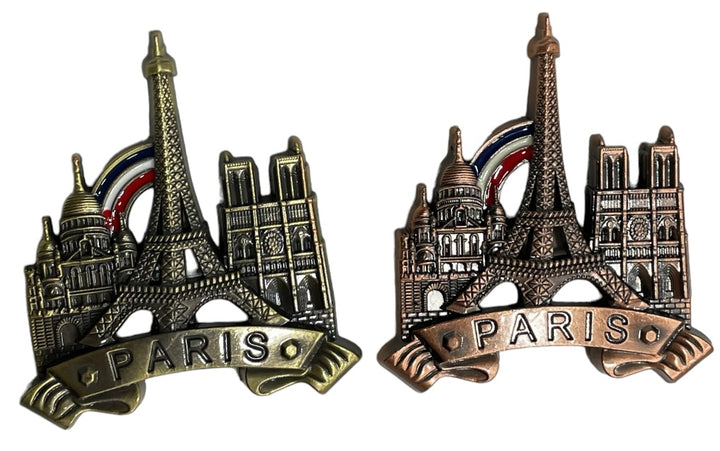 Magnet Tour Eiffel Monuments de Paris arc en ciel