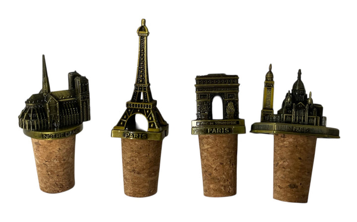 Bouchon de bouteille en liège monuments souvenir de Paris