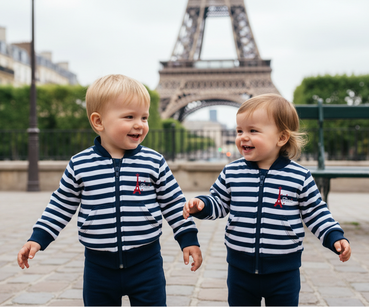 Conjunto Torre Eiffel de Paris " O pequeno marinheiro"
