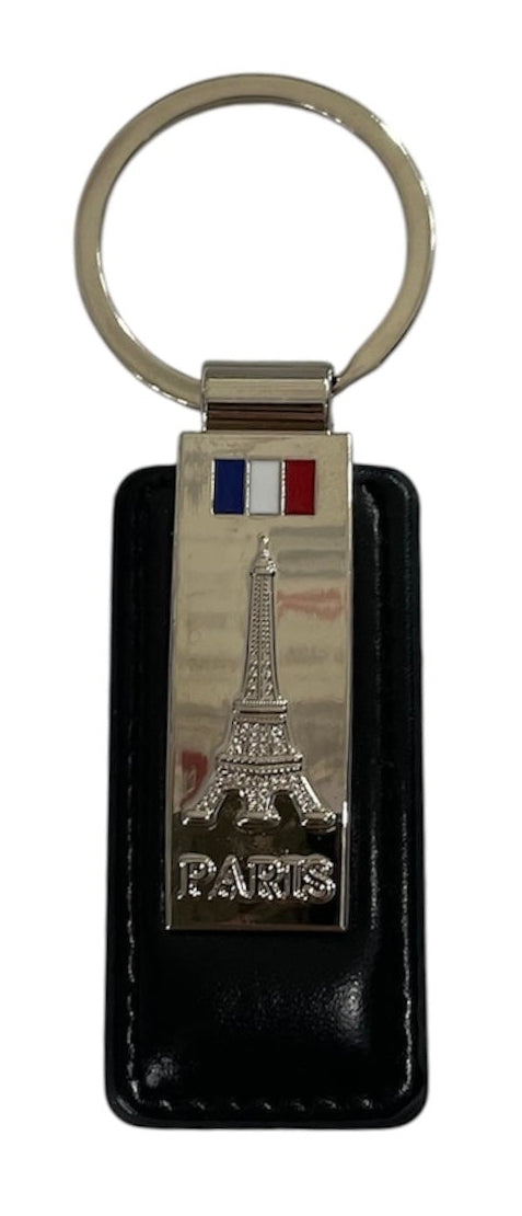 Porte-clés cuir synthétique Tour Eiffel