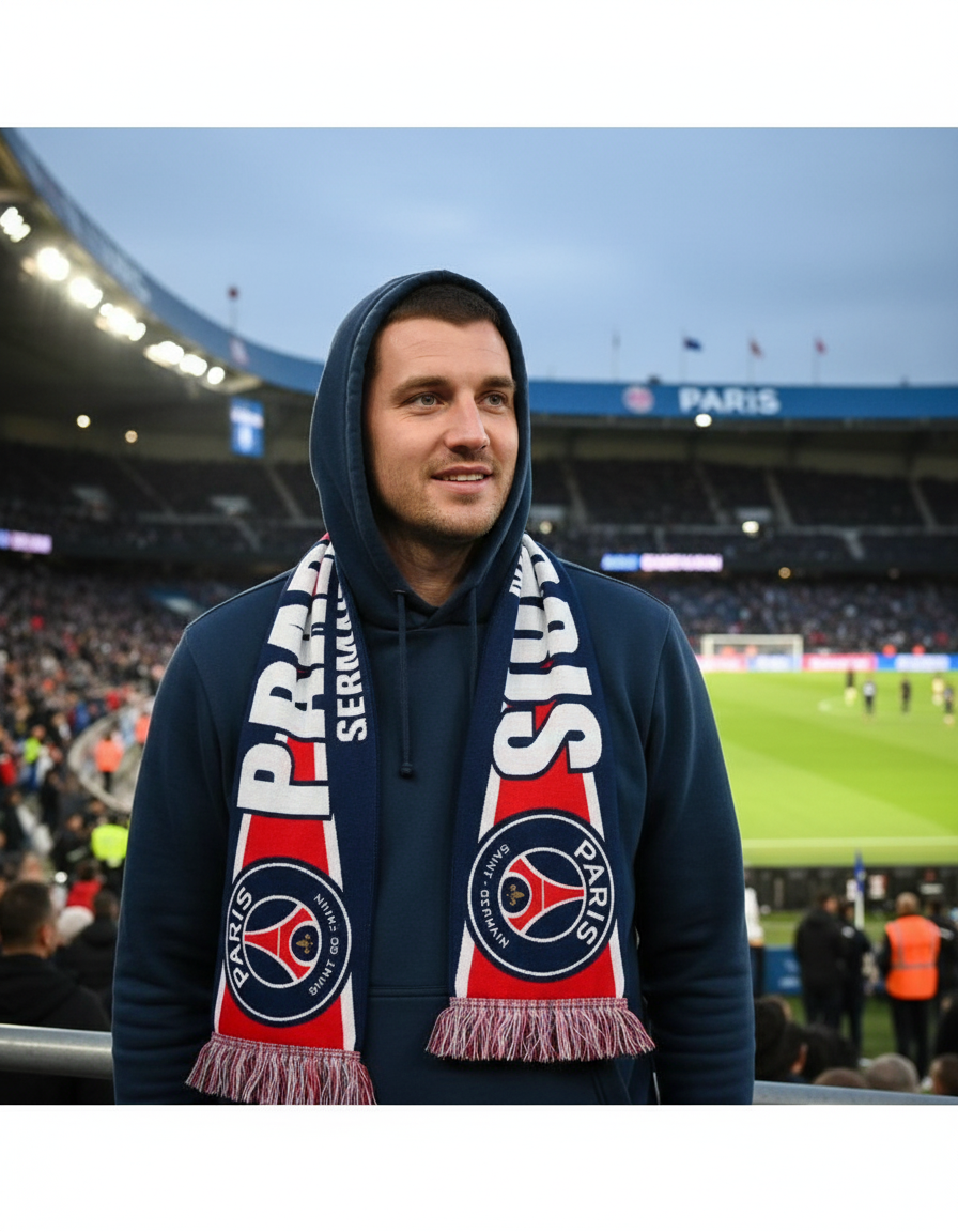 Cachecol Oficial do Paris Saint-Germain (PSG)