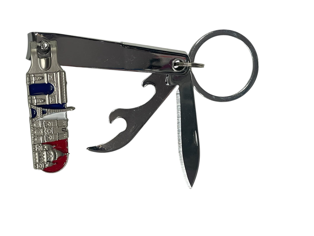 Nail clipper keychain Paris souvenirs